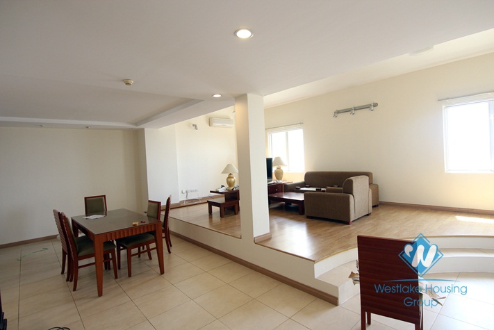 Duplex apartment for rent in Ciputra area,Tay Ho district
